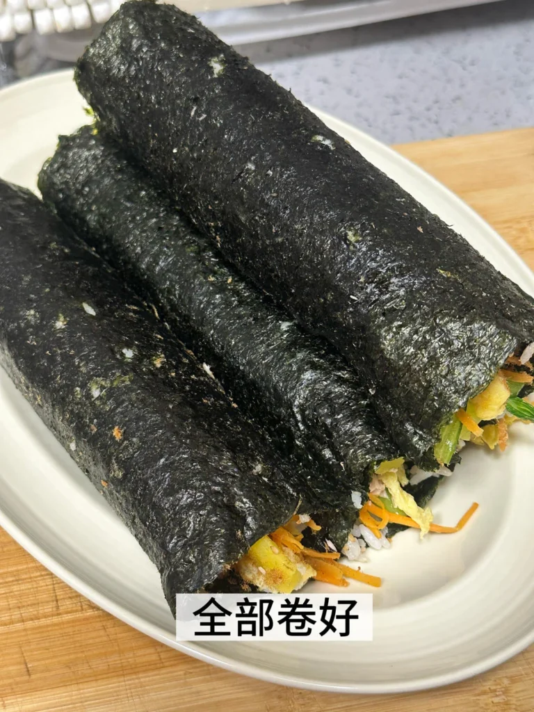 Tuna Seaweed Rice Rolls