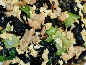 Chicken Moo Shu (Low-Fat)