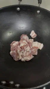 Braised Pork Belly and Tofu Clay Pot