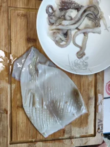 Stir-fried Squid with Gochujang Sauce