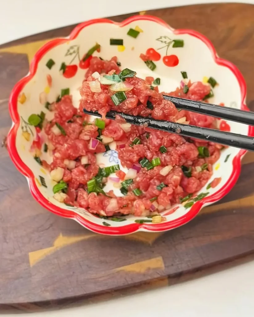 Beef Guokui (Crispy Stuffed Flatbread)