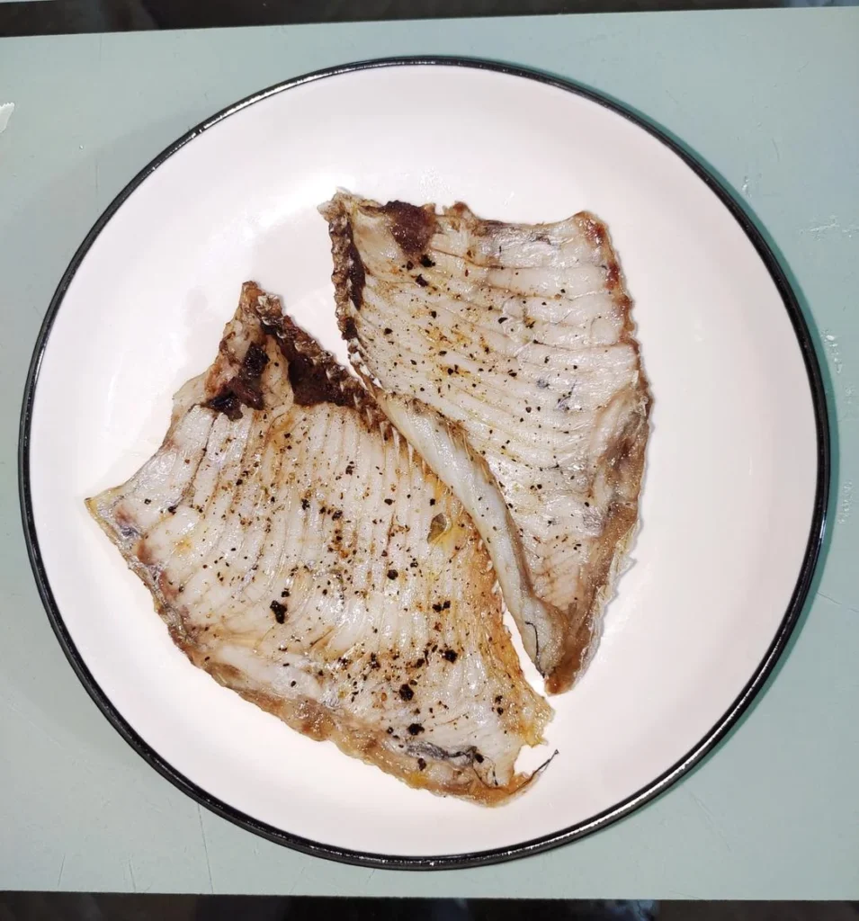 Air-Fried Grass Carp Belly