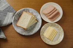 Morning Energy Breakfast | Spam and Egg Sandwich