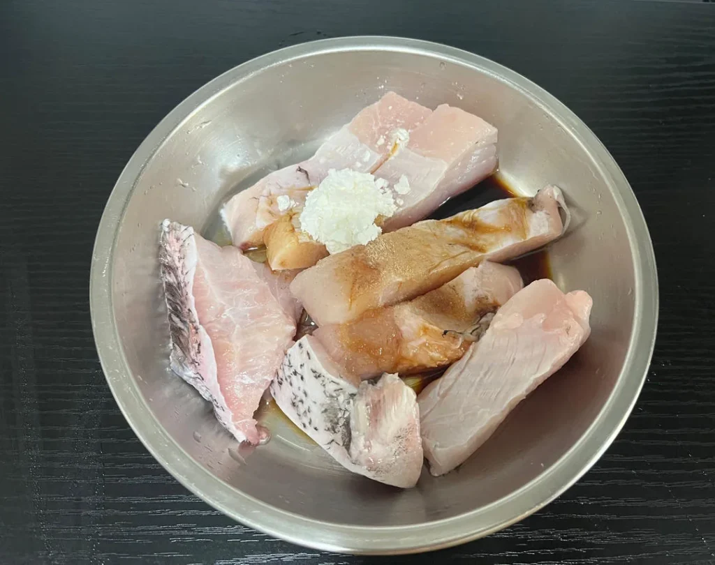 Braised Fish Belly with Fried Tofu Sticks