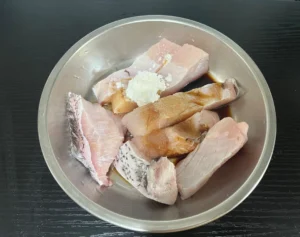 Braised Fish Belly with Fried Tofu Sticks