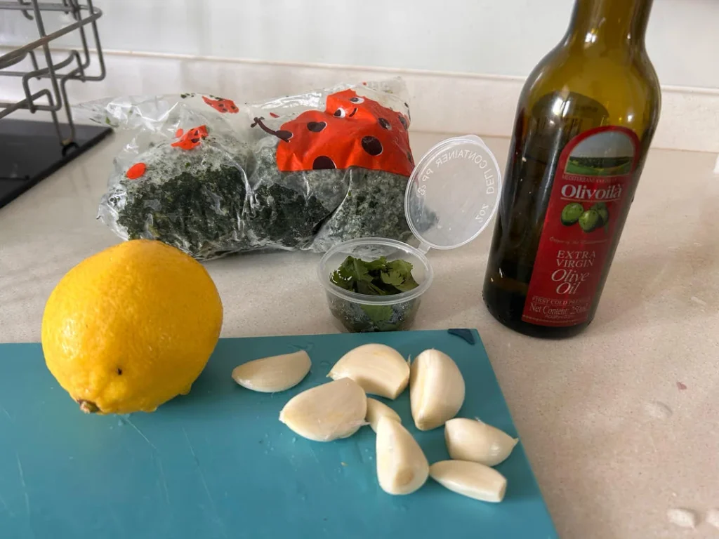 Garlic Lemon Roasted Sea Bass