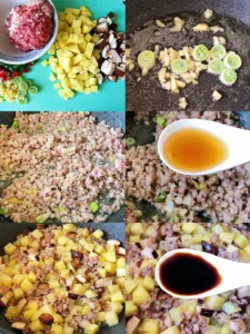 Shiitake Mushroom & Potato Ground Pork Rice Bowl — Better Than Takeout