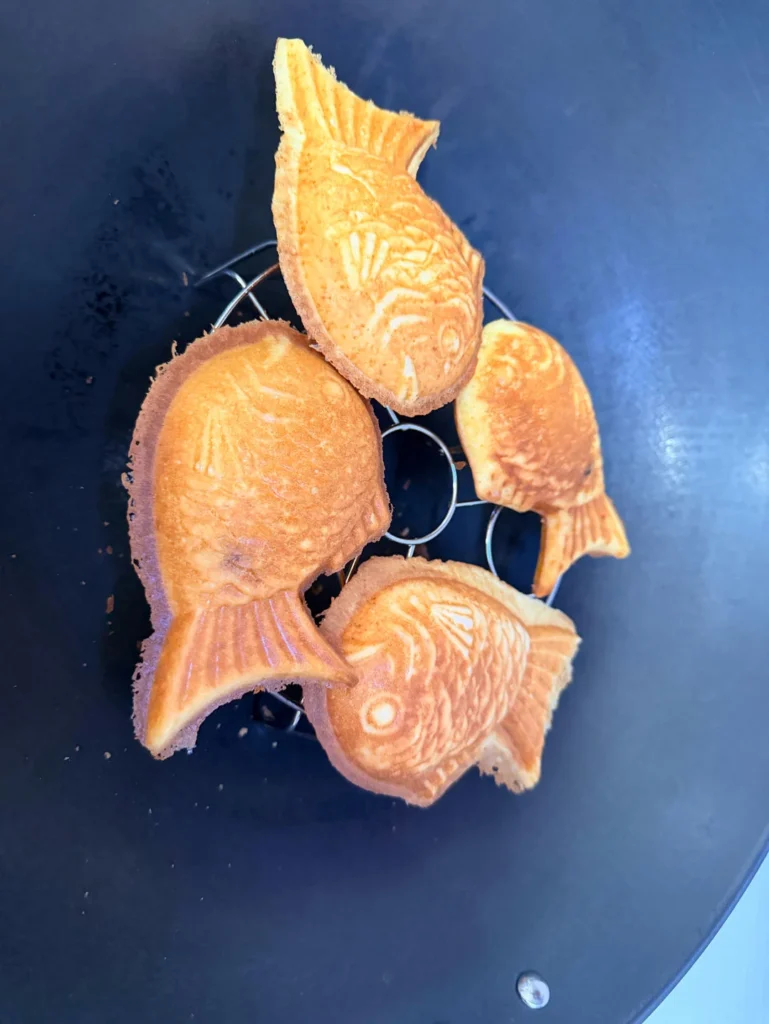 Taiyaki (Japanese Fish-Shaped Pancakes)