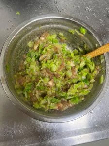 Kangkang’s Kohlrabi and Pork Dumplings
