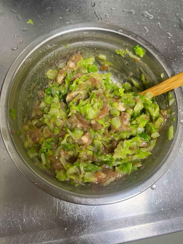 Kangkang’s Kohlrabi and Pork Dumplings