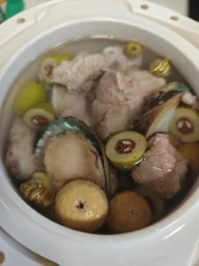 Easy Dendrobium, Chinese Olive, Abalone and Pork Rib Soup