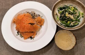 10-Minute Smoked Salmon Ochazuke (Diet-Friendly)