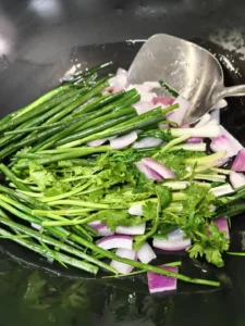 Fragrant Scallion Oil Chicken