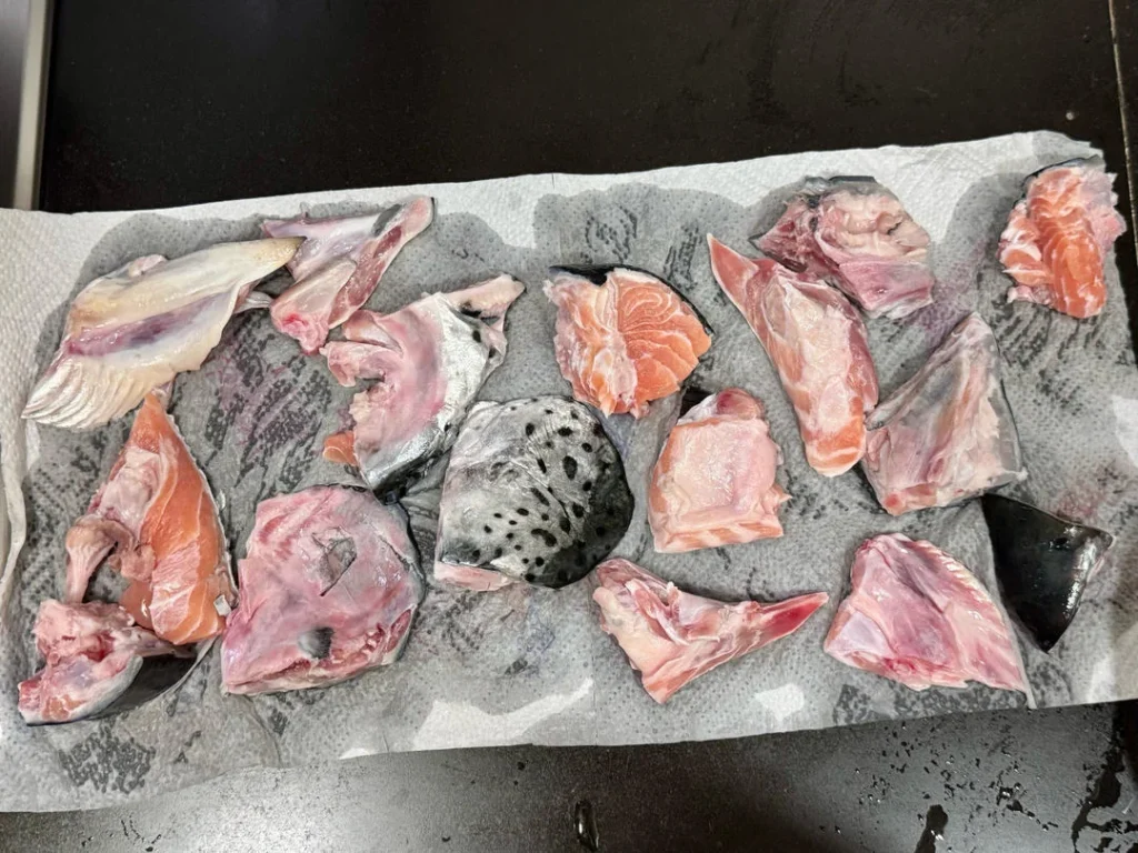 Pan-Fried Salmon Head