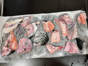Pan-Fried Salmon Head