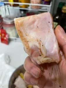 Crispy Grilled Fish Belly