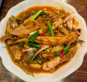Zhejiang-Style Home-Braised Mixed Fish