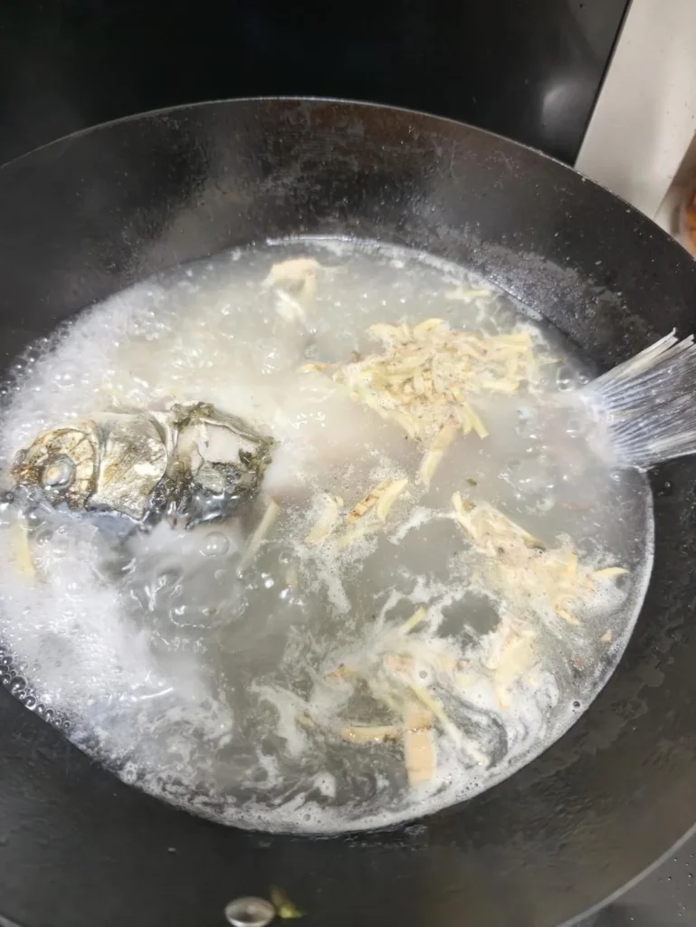 Milky White Crucian Carp Soup
