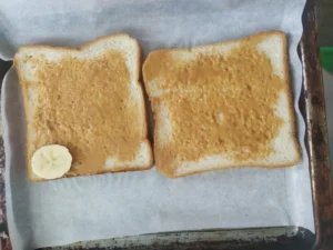 Peanut Butter Banana Toast – Quick Lazy Breakfast