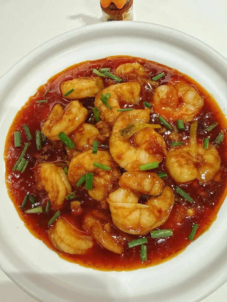 Thermomix Yu-Xiang Shrimp (Sichuan-Style Garlic Sauce Shrimp)