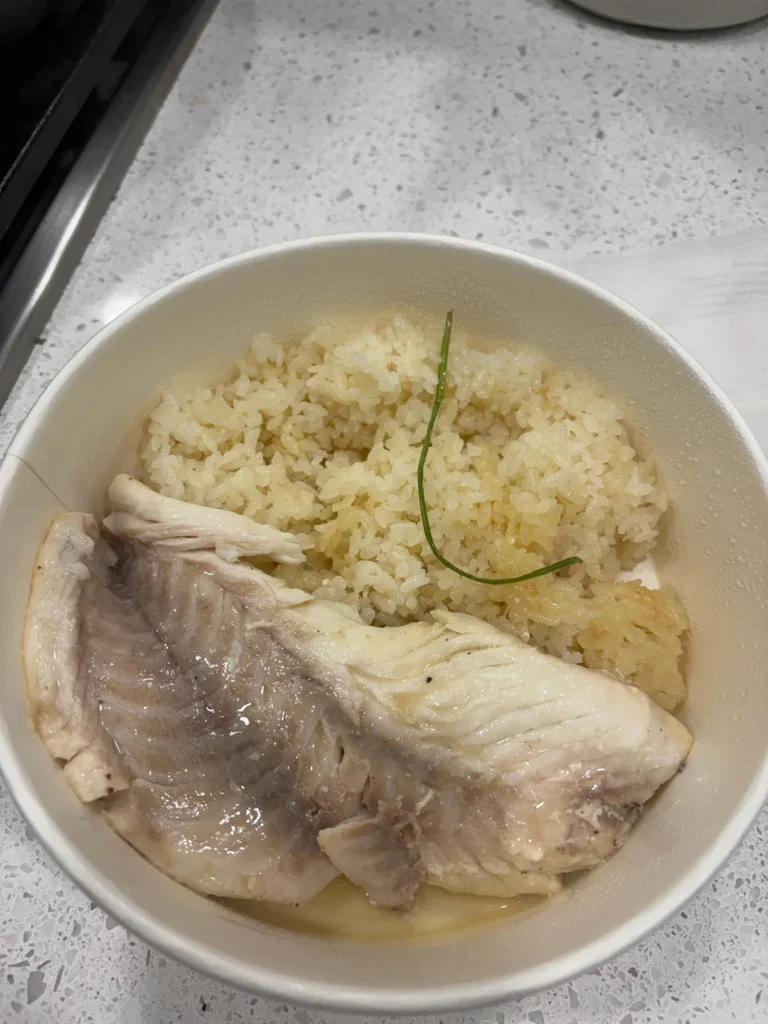 Coconut Milk Poached Fish