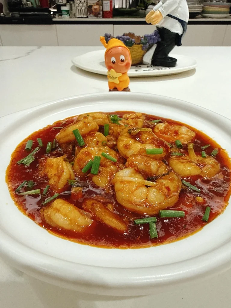 Thermomix Yu-Xiang Shrimp (Sichuan-Style Garlic Sauce Shrimp)