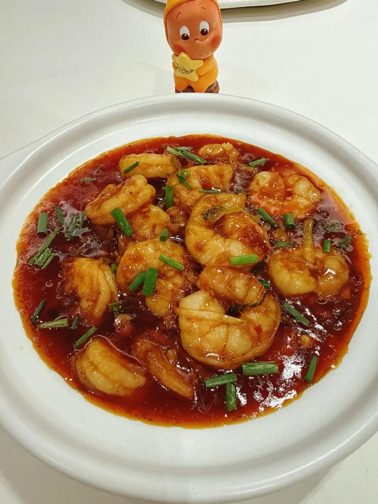Thermomix Yu-Xiang Shrimp (Sichuan-Style Garlic Sauce Shrimp)