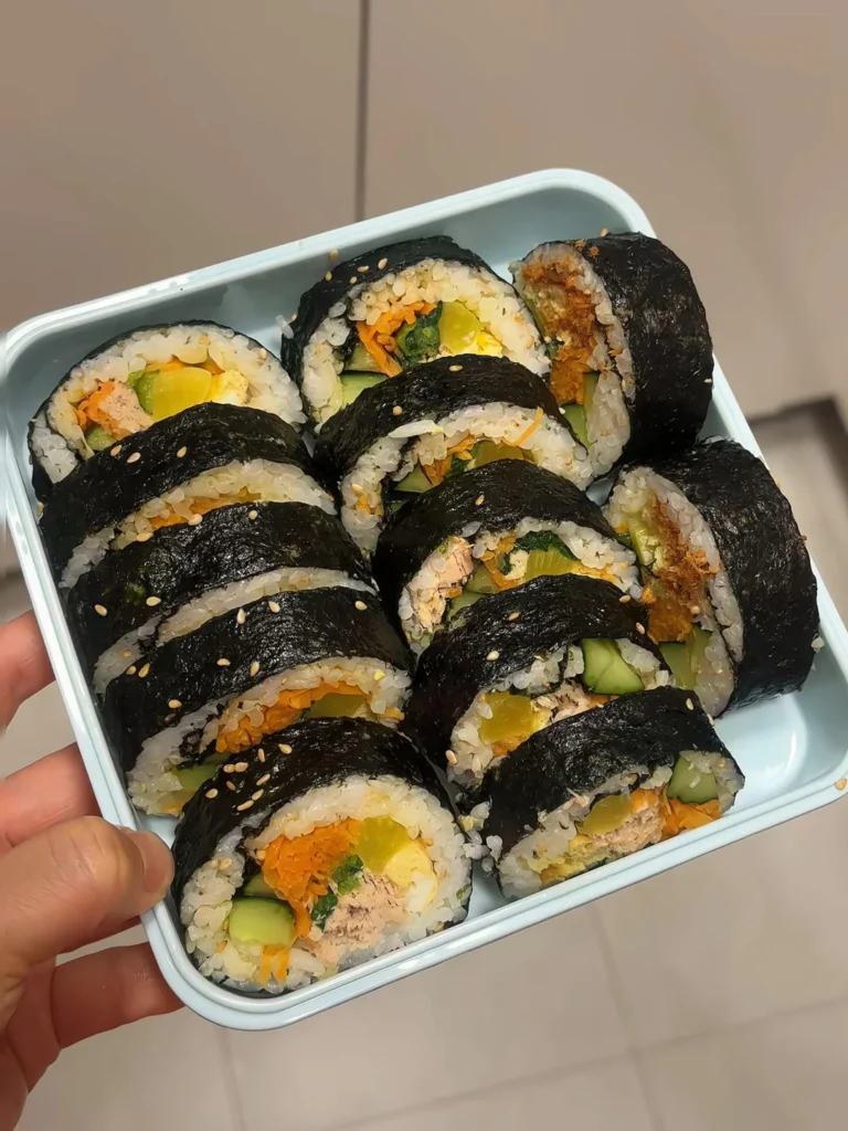 Tuna Seaweed Rice Rolls