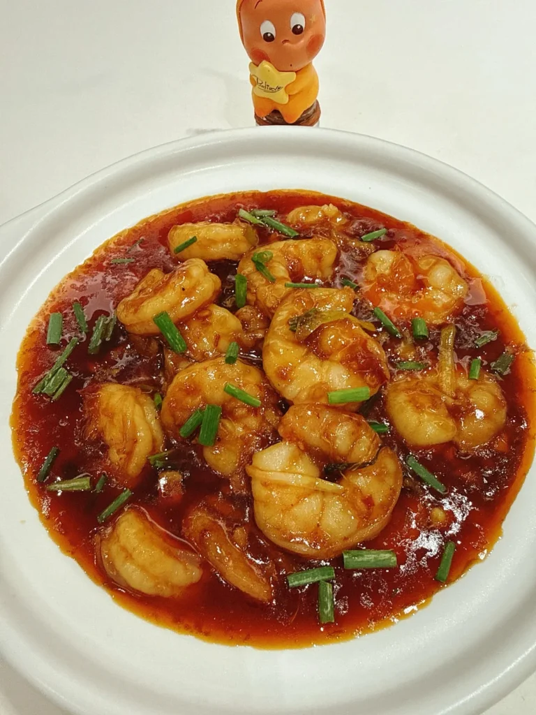 Thermomix Yu-Xiang Shrimp (Sichuan-Style Garlic Sauce Shrimp)