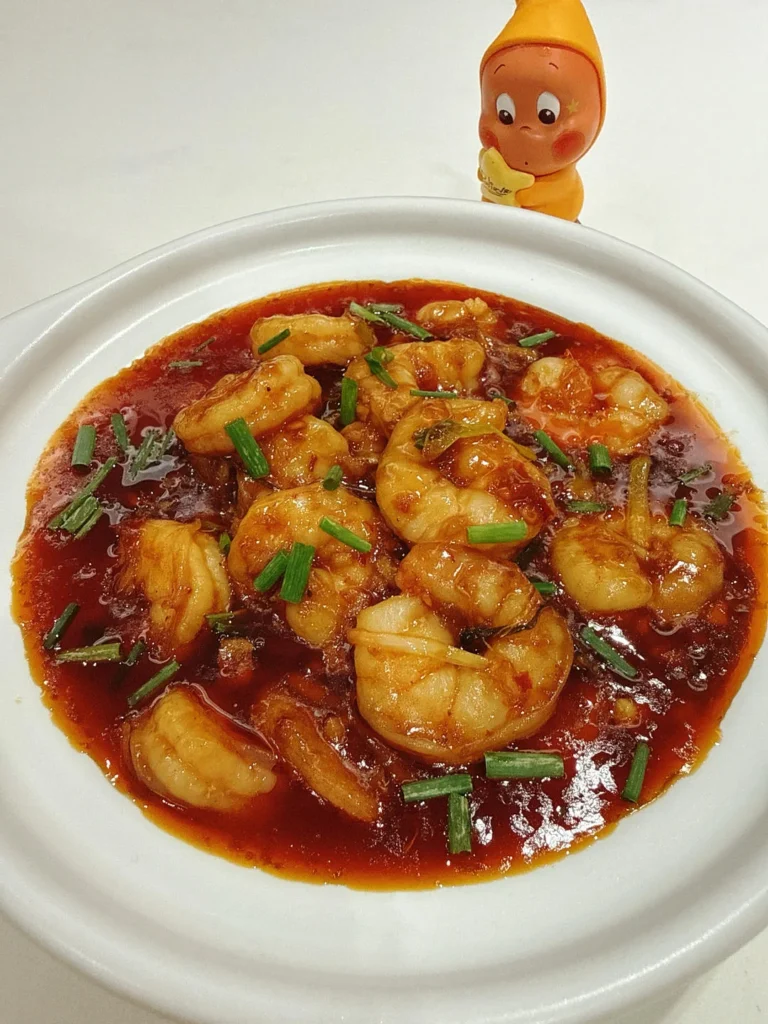 Thermomix Yu-Xiang Shrimp (Sichuan-Style Garlic Sauce Shrimp)