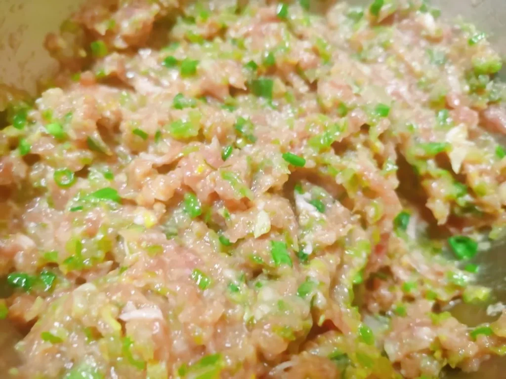 Pork and Celery Dumplings
