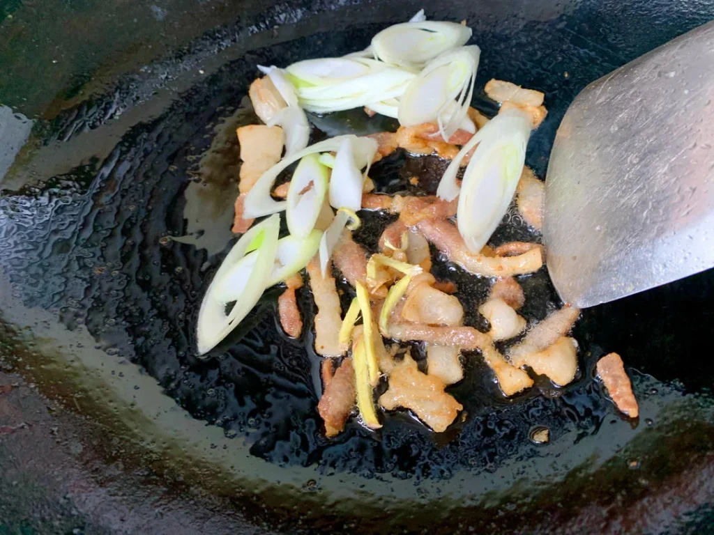 Pork and Pickled Cabbage Stew with Glass Noodles