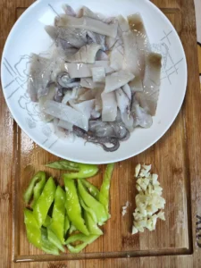 Stir-fried Squid with Gochujang Sauce