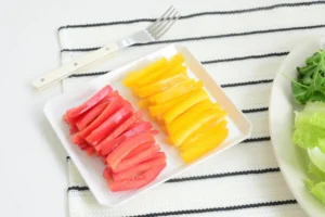 Low-Fat Quick Breakfast | Homemade Little Red Riding Hood Sandwich