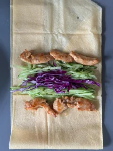 Quick Summer Energy Breakfast Wrap