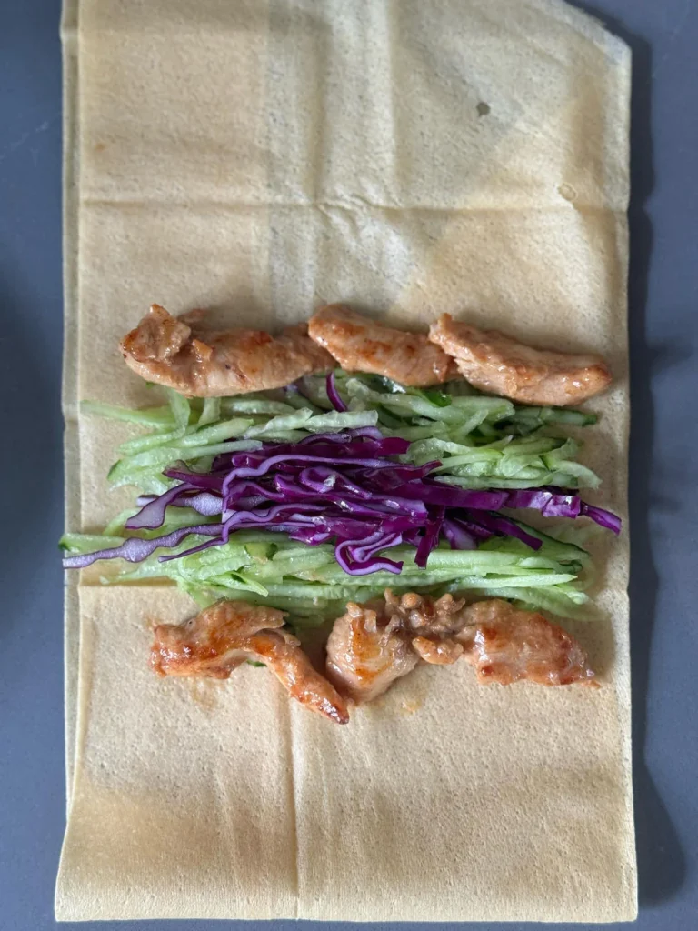 Quick Summer Energy Breakfast Wrap