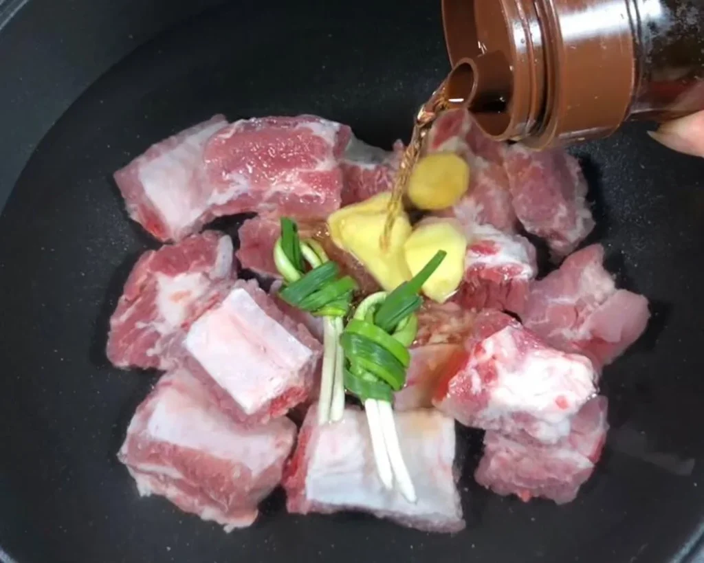 Preserved Plum Braised Pork Ribs