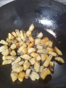 Dry-Fried Salted Fish Pieces