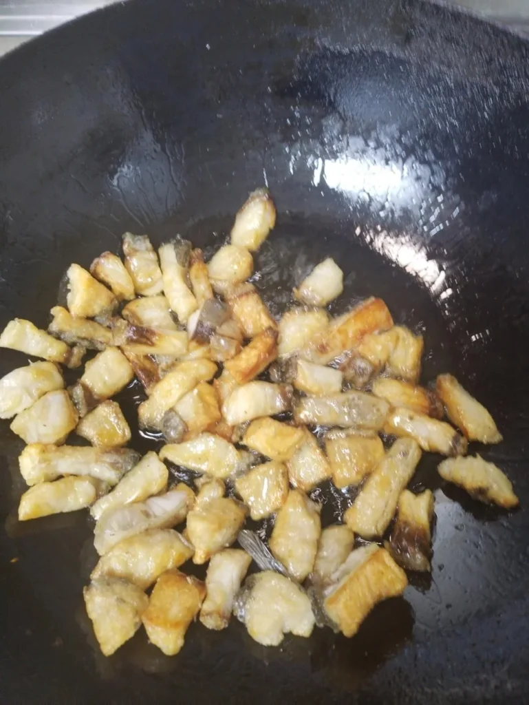 Dry-Fried Salted Fish Pieces