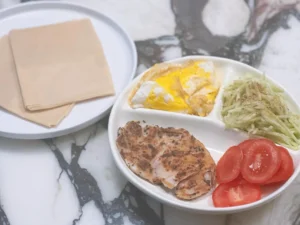 Kids’ DIY Breakfast Wraps