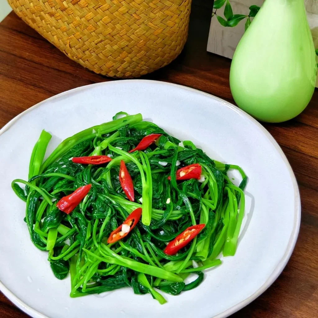 Garlic Water Spinach — Crisp, Fresh, and Perfect for Summer