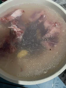 Mushroom and Pork Bone Soup