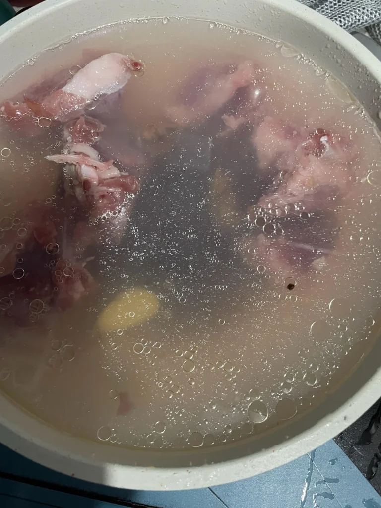 Mushroom and Pork Bone Soup
