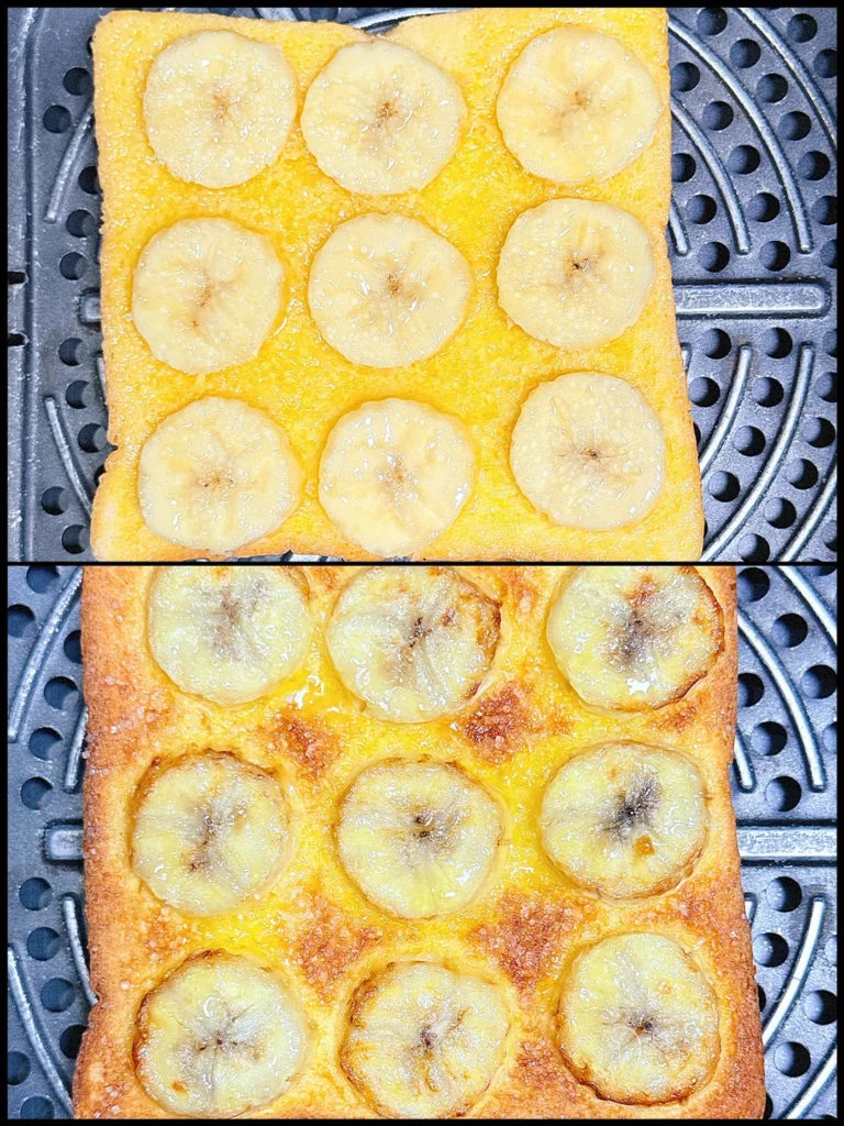 Quick Baked Banana Toast