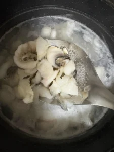 Snakehead Fish Fillets with Sizzling Scallion Oil