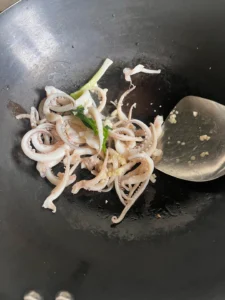 Cumin Squid Tentacles