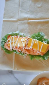 Quick Breakfast Crispy Chicken Wrap — Healthy & Low-Fat