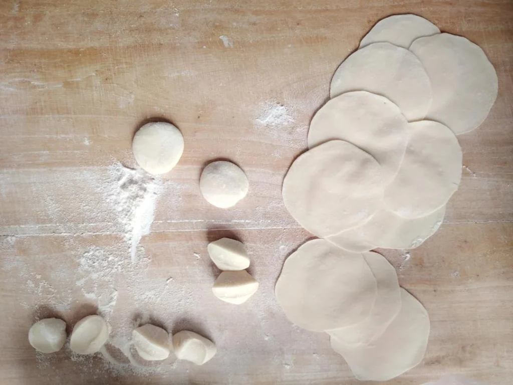 Beef and Celery Dumplings