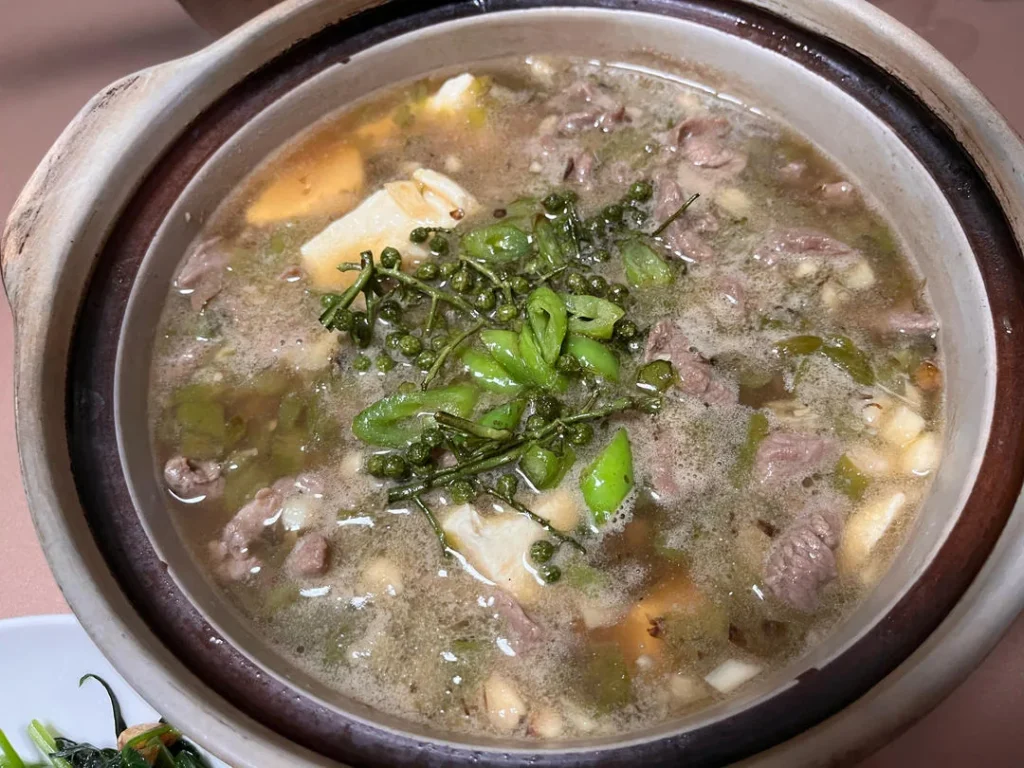 Blistered Chili Beef with Tofu