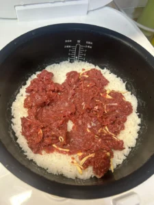Easy & Delicious Minced Beef Rice